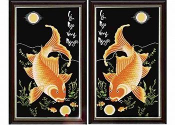 Tranh cá chép với ý nghĩa mang lại sự may mắn