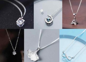 Dùng nam châm đặt lên dây chuyền bạc để kiểm tra hàng thật giả