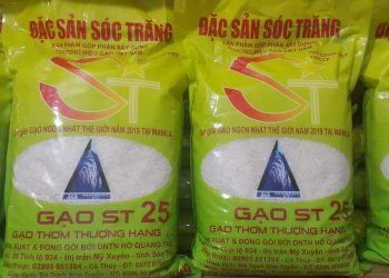 Gạo đặc sản Sóc Trăng ST25