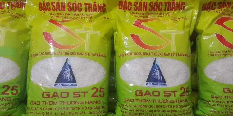 Gạo đặc sản Sóc Trăng ST25