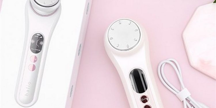 Máy massage mặt đẩy tinh chất Halio