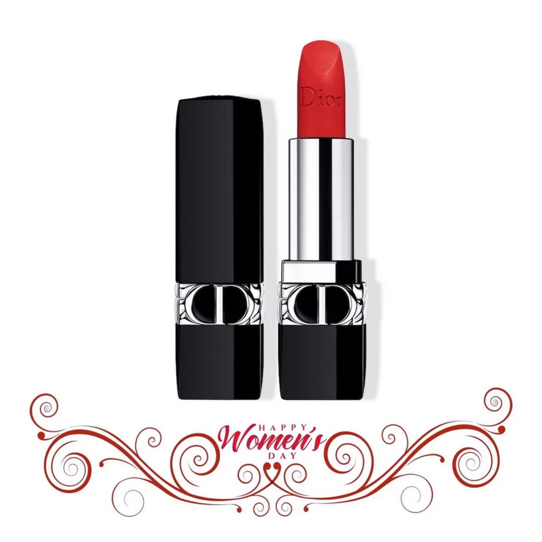 Son Dior Rouge 888 Strong Red Matte 