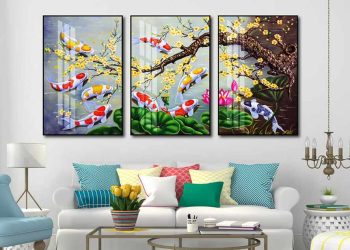 Ý nghĩa tranh cá chép hoa sen là gì?