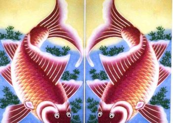 Tranh cá chép hợp với tuổi nào?