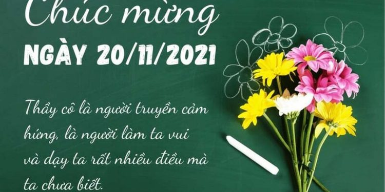 Xin chúc mừng ngày Nhà giáo Việt Nam