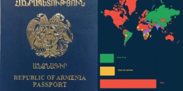 Công dân Việt Nam cần xin visa Armenia